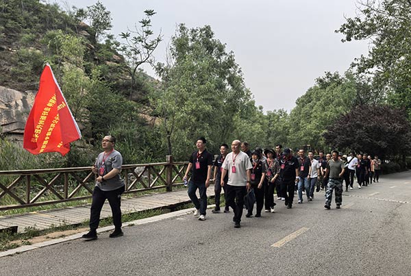 西柏坡培训基地现场教学