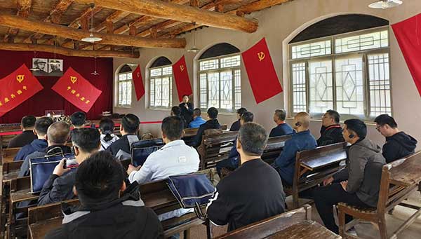 西柏坡红色教育现场教学