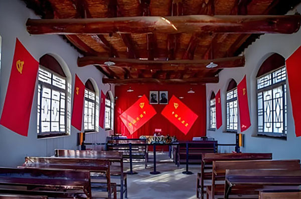 西柏坡红色培训基地,西柏坡党员培训