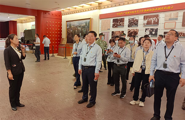 西柏坡干部培训基地,西柏坡红色教育