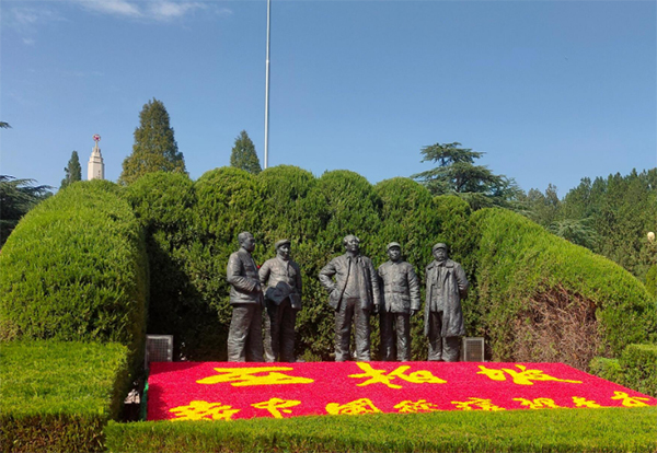 西柏坡红色培训基地,西柏坡党员教育