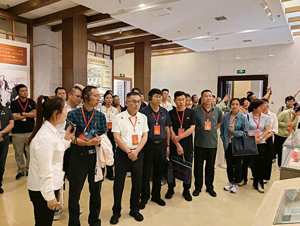西柏坡红色教育基地,西柏坡红色教育